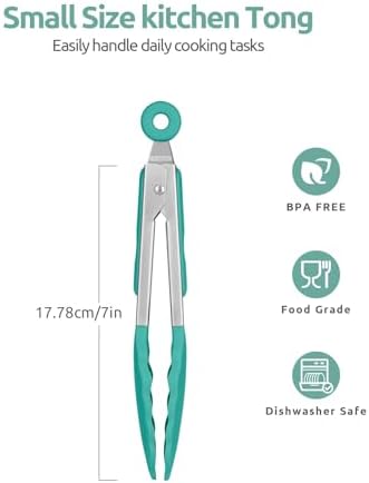 U-Taste Kitchen Tong for Cooking, 600ºF Heat-Resistant Silicon