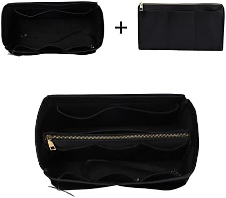 ZTUJO Purse Organizer Insert, Felt Bag Organizer