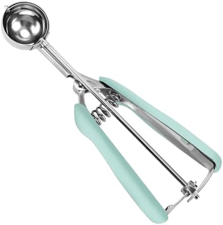 HOMURE H Small Cookie Scoop 1 Tbsp, Size #60 Cookie Dough Scoop, 1 Tablespoon