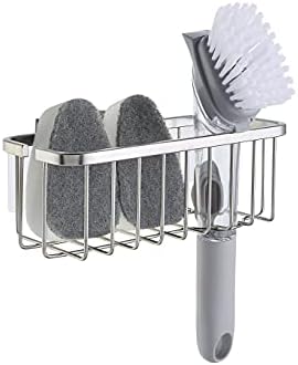 SunnyPoint NeverRust Deluxe Kitchen & Bathroom Sink Sponge Holder Organizer