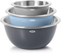 OXO Good Grips 3-Piece Stainless Steel Mixing Bowl Set