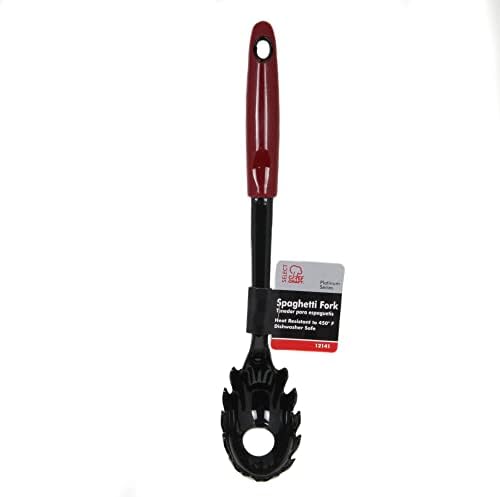 Chef Craft Select Nylon Cooking and Serving Spaghetti or Pasta Fork, 12.5 Inch