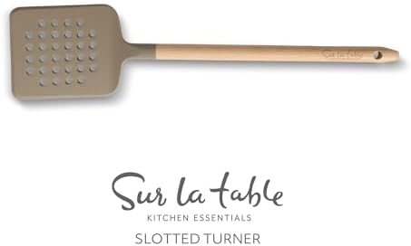 Sur La Table Kitchen Essential Chef's Toolkit Silicone Slotted Turner