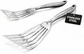 Premium Stainless Steel Fish Spatula Set, Slotted Metal Turner