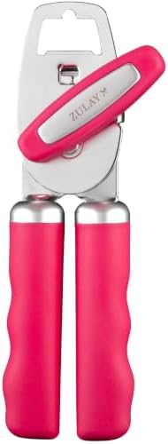 Zulay Kitchen Manual Can Opener Heavy Duty Patented Stainless Steel