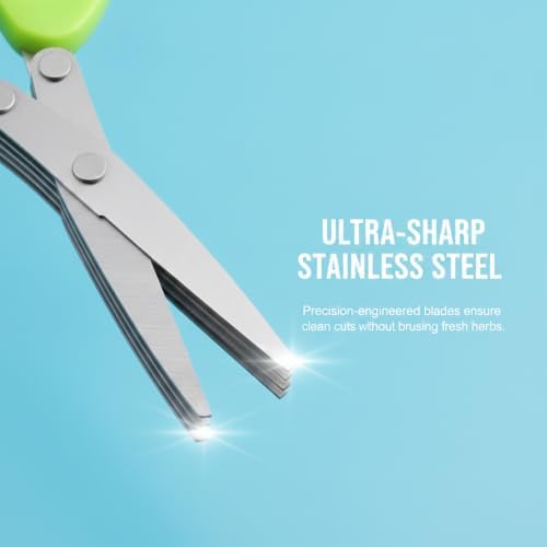 Herb Scissors 5-Layer Vegetable Shears