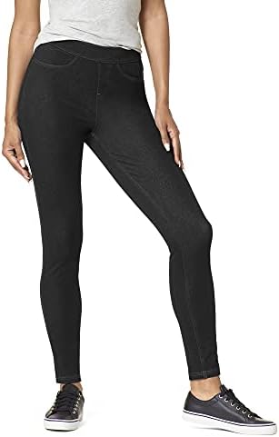 HUE Women's Essential Denim Leggings