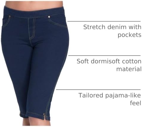 PajamaJeans Women's Denim Shorts
