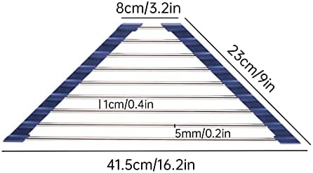 Tomorotec Triangle Roll-Up Dish Drying Rack