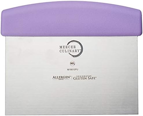 Mercer Culinary Millennia Bench Scraper, 6-Inch x 3-Inch Blade,