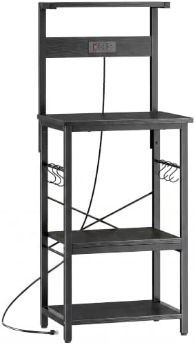 SUPERJARE 4 Tier Bakers Rack