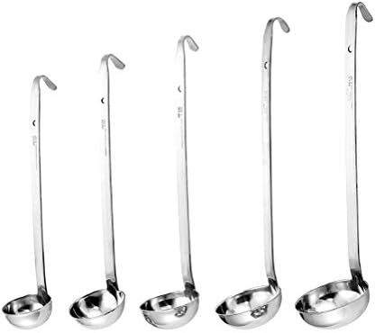 Stainless Steel Soup Ladle Set Long Handled Spoons
