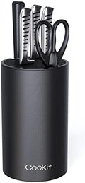 Knife Block Without Knives, Cookit Universal Round Knife Block Only, Detachable