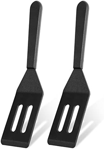2 Pack Silicone Mini Brownie & Cookie Spatula, Heat-Resistant Turner, Flip Egg