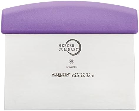Mercer Culinary Millennia Bench Scraper, 6-Inch x 3-Inch Blade,
