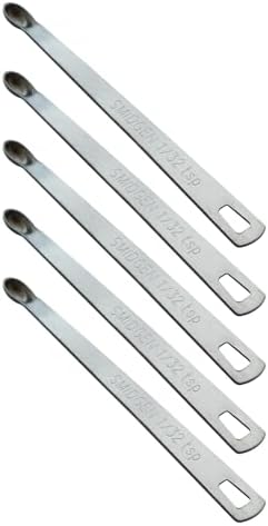5PCS 1/32tsp Mini Measuring Spoon, Small Teaspoon