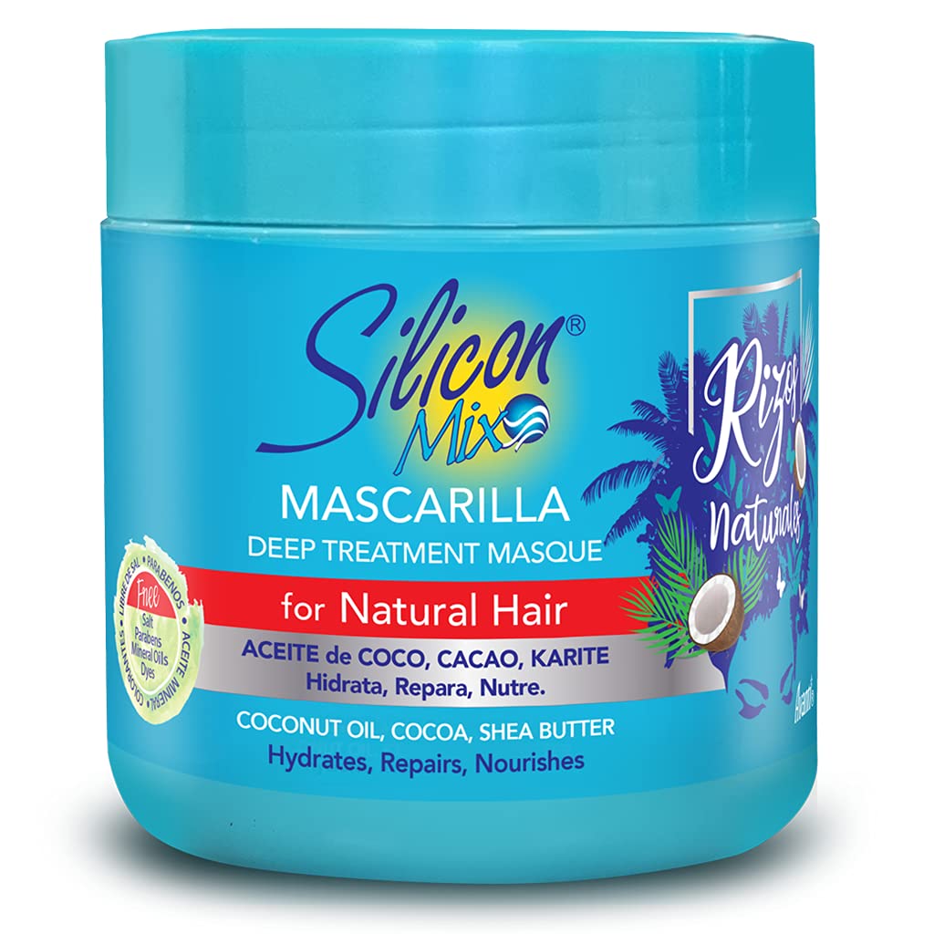 Silicon Mix Rizos Natural Intensive Moisturising Hair Mask for Wavy and Curly Hair