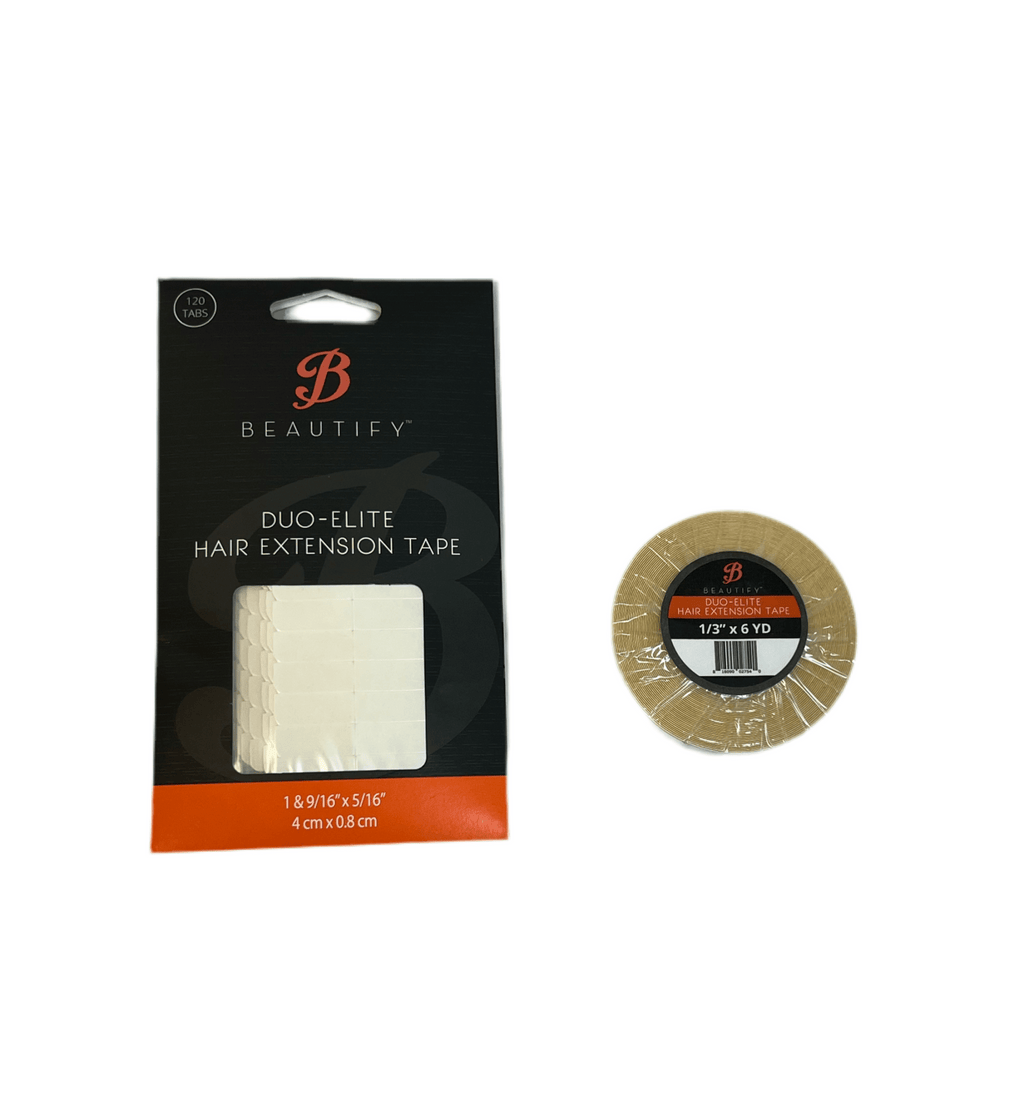 Beautify Duo-Elite Extension Tabs / Rolls 120pc/Bag, Wig Supplies