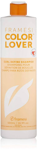 Framesi Color Lover Curl Define Shampoo, Shampoo for Curly Hair with Quinoa and Aloe Vera, Color Treated Hair