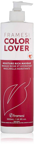 Framesi Color Lover Moisture Rich Masque, Sulfate Free Hair Mask for Color Treated Hair