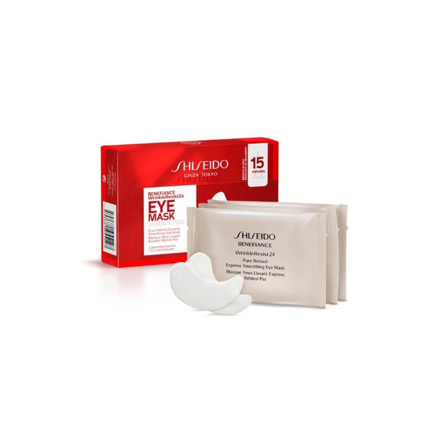 Shiseido Benefiance WrinkleResist24 Eye Mask Trio 3 Pairs