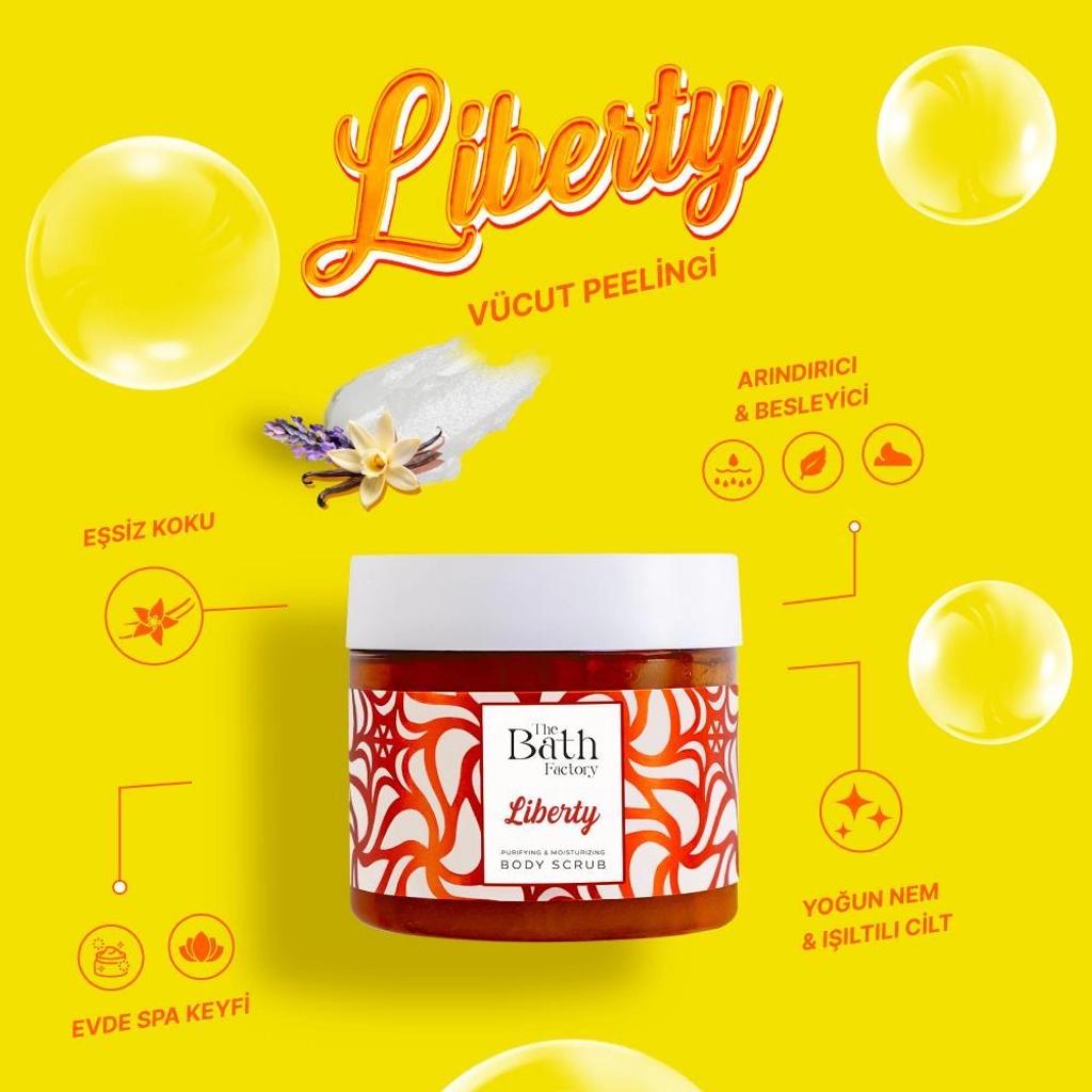 The Bath Factory Liberty Body Scrub for Smooth Skin 300g