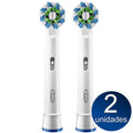 Braun Oral-B CrossAction Power Whitening Replacement Brush Heads, 2 Count