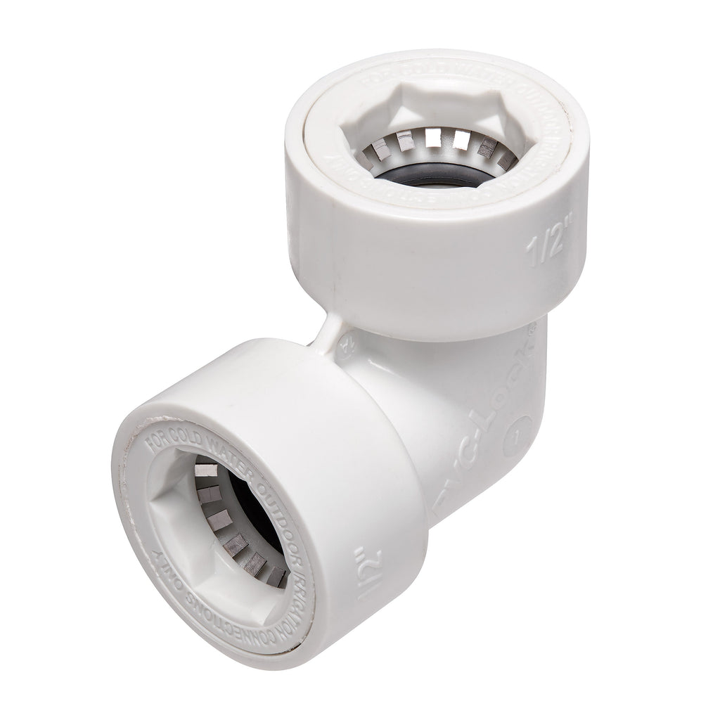 1/2" PVC-Lock Elbow 33774
