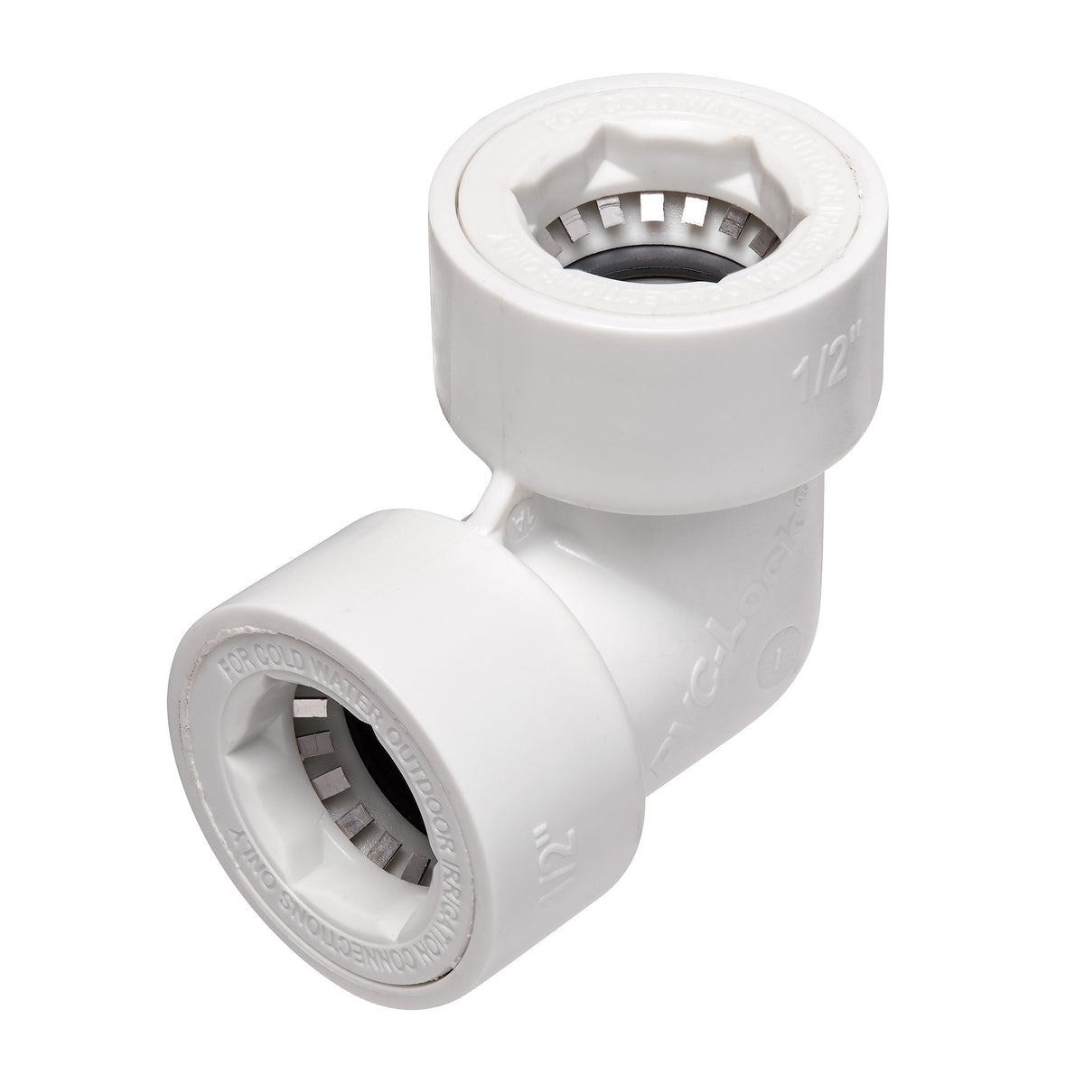 1/2" PVC-Lock Elbow 33774