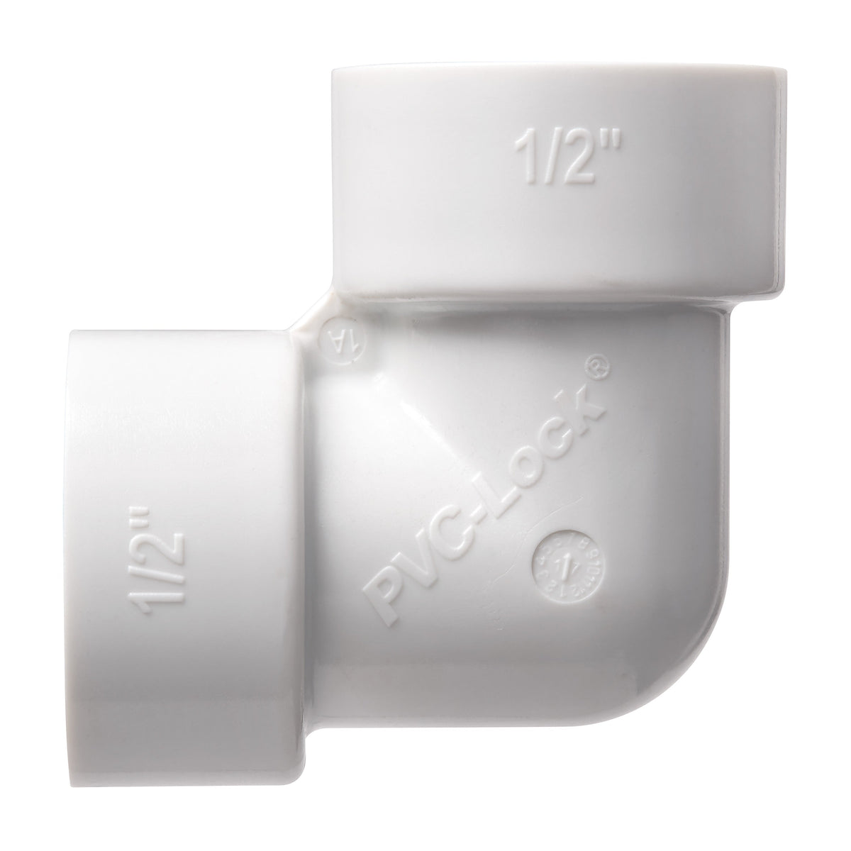 1/2" PVC-Lock Elbow 33774