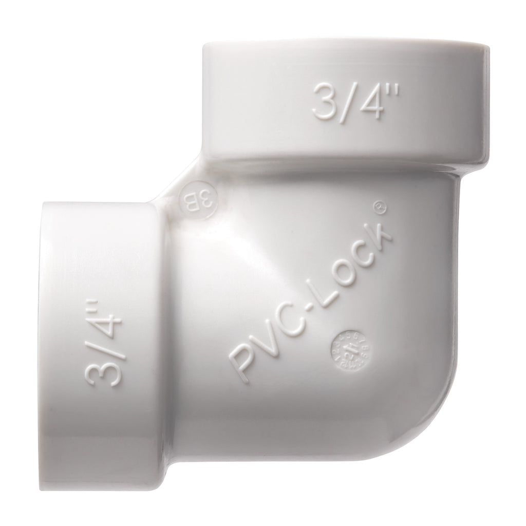 3/4" PVC-Lock Elbow 34774