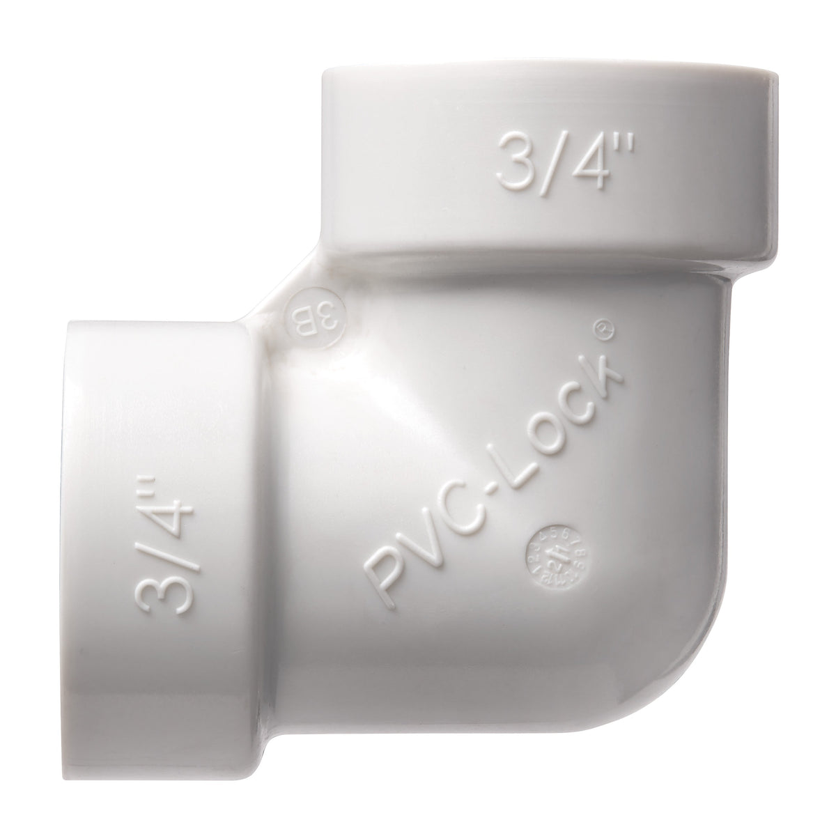 3/4" PVC-Lock Elbow 34774