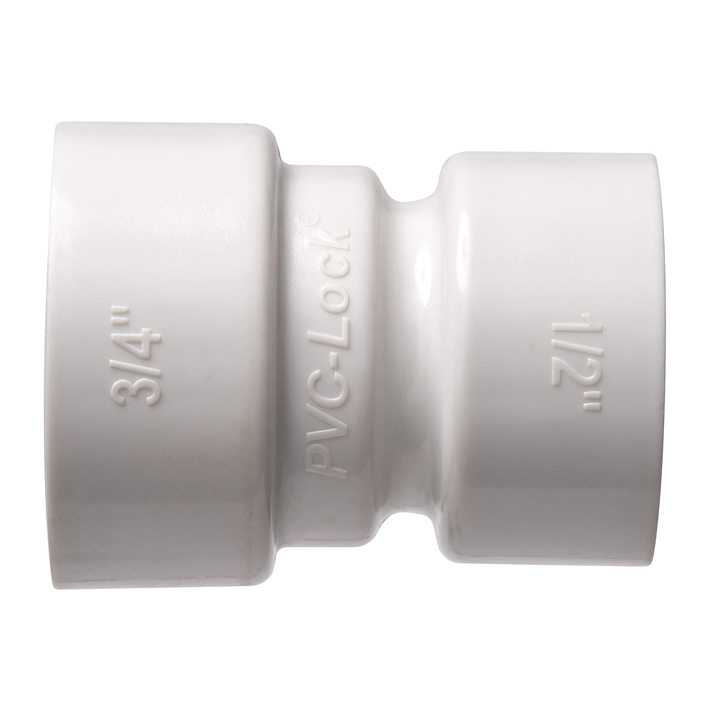 3/4" x 1/2" PVC-Lock Reducing Coupling 34779