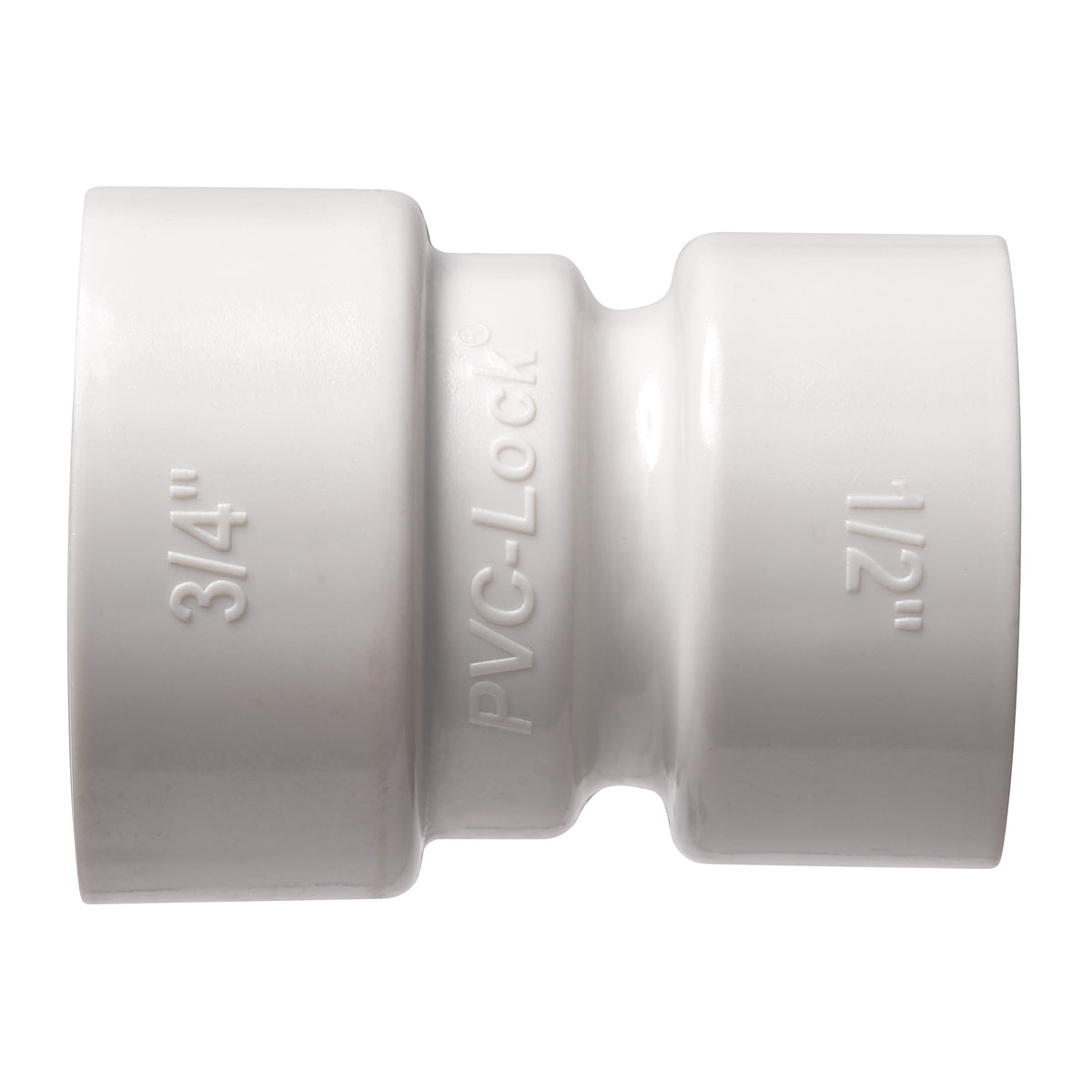 3/4" x 1/2" PVC-Lock Reducing Coupling 34779
