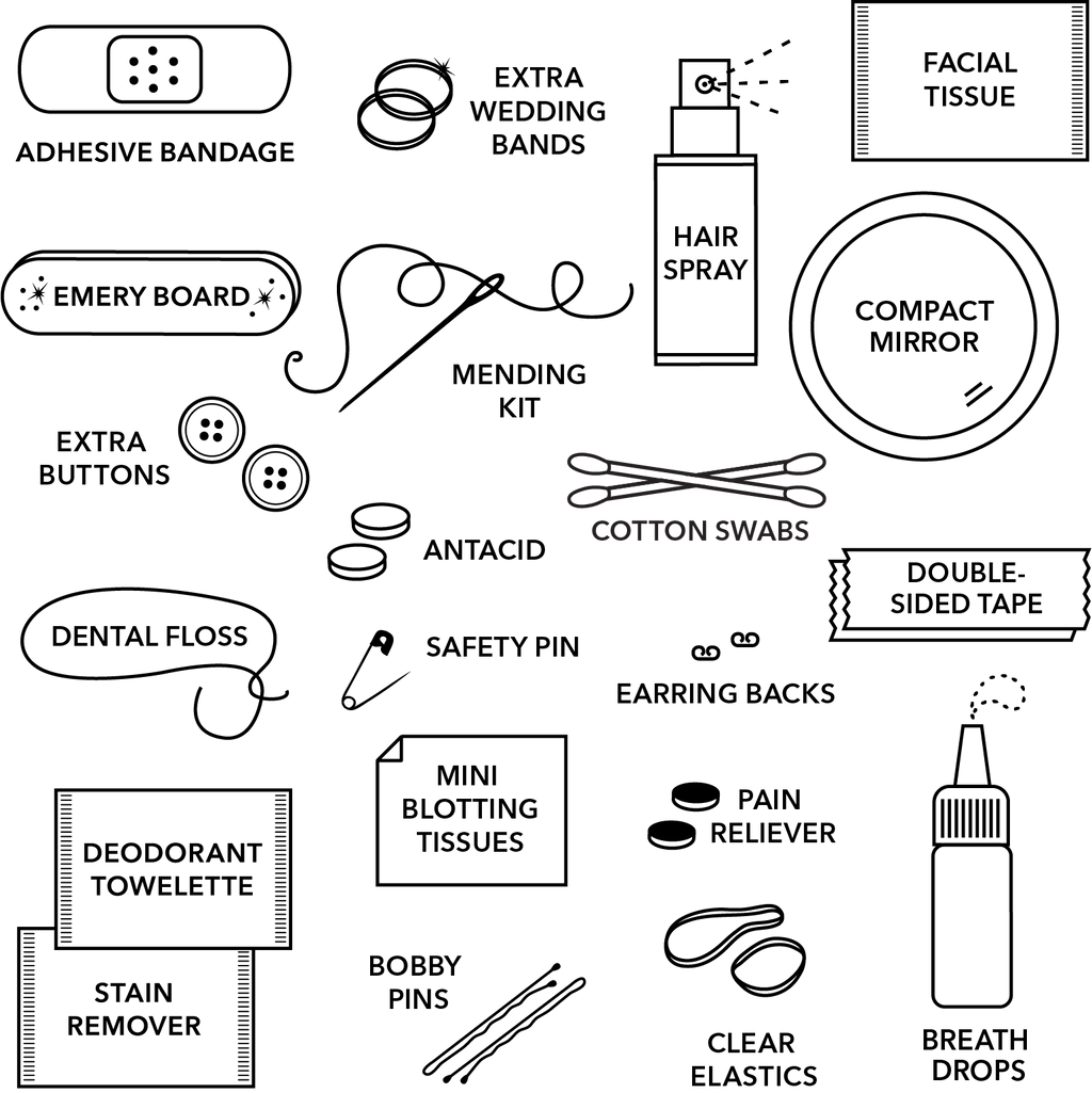 Pinch Provisions - Pearl Minimergency Kit for Brides | Wedding Gifts