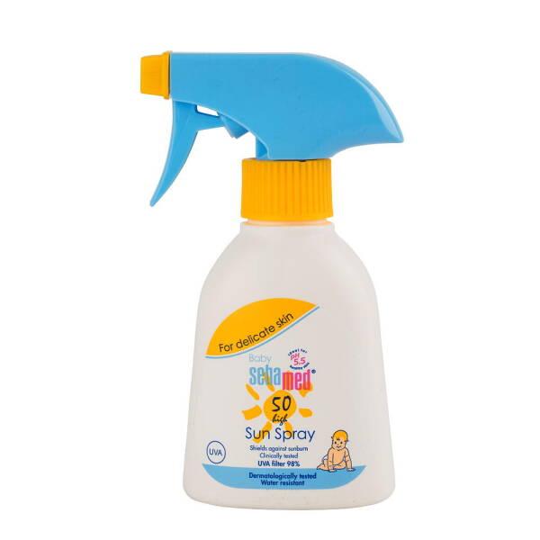 Sebamed Baby Sunscreen Spray SPF 50 - Gentle, Non-Sticky Protection for Sensitive Skin - Water Resistant & Dermatologically Tested