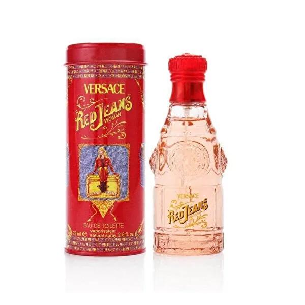 Versace Red Jeans Women's Perfume: Captivating Fruity Floral Fragrance | EDT 75ml