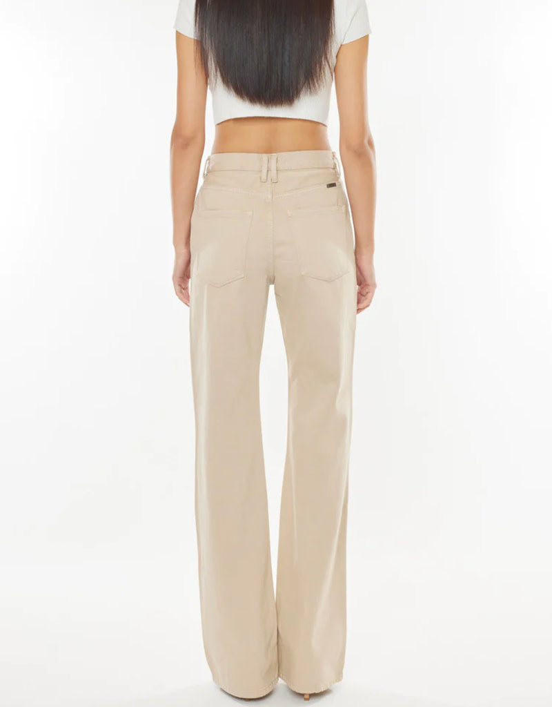 Montana Ultra High Rise 90's Flare - Taupe