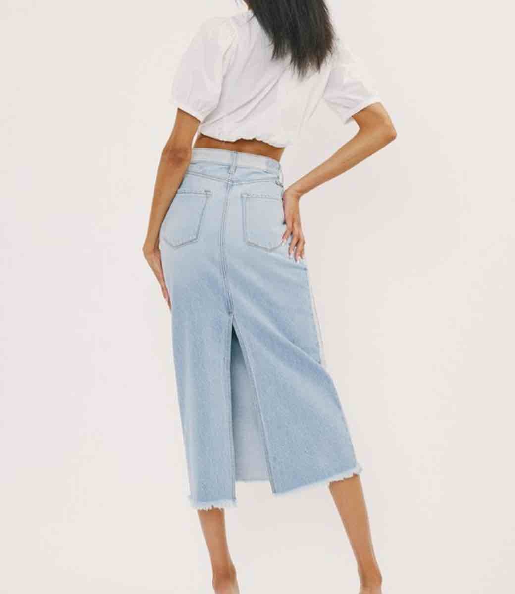 Penny Midi Skirt - Light