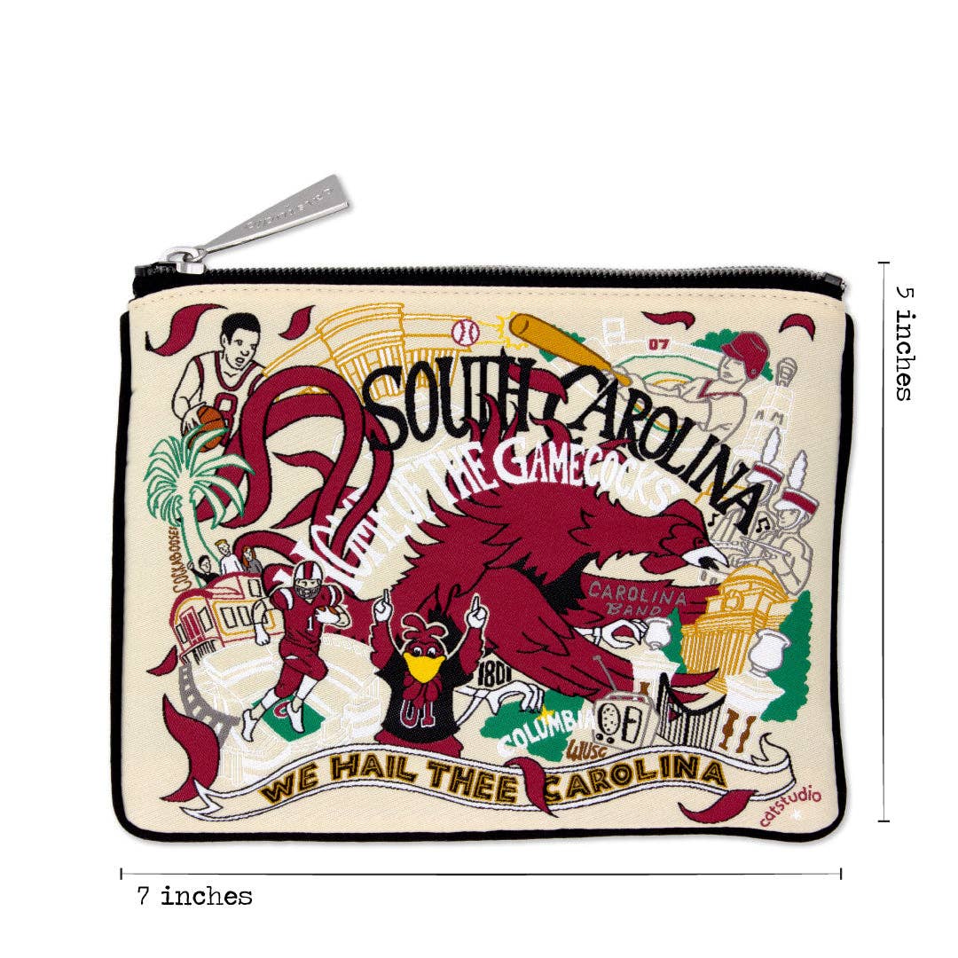 catstudio - South Carolina, University of Collegiate Zip Pouch