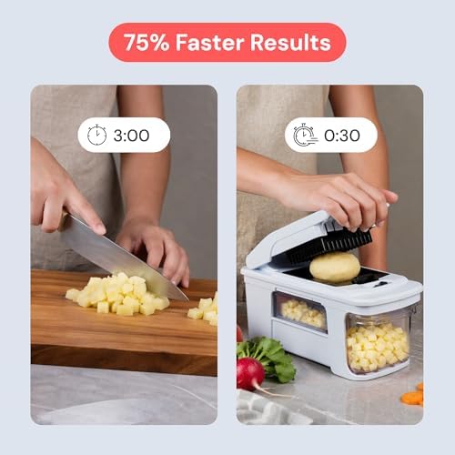 Fullstar Pro XL Vegetable Chopper & Mandoline Slicer, 11-in-1 Kitchen Tool