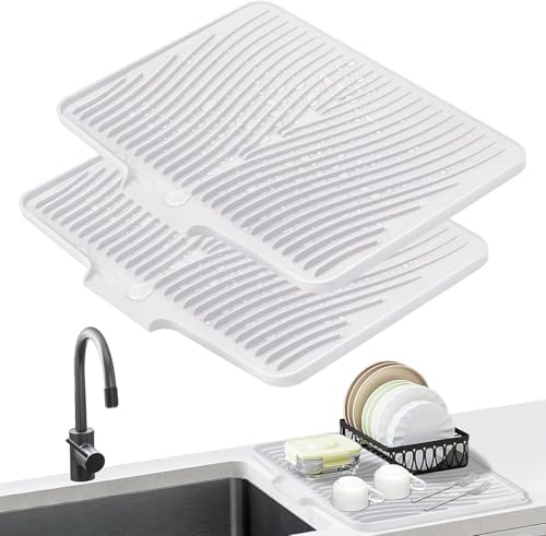 Silicone Dish Drying Mat for Kitchen counter