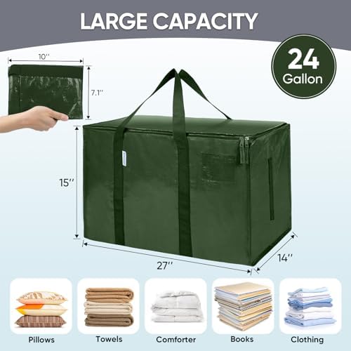 TICONN 8 Pack Extra Large Moving Bags Heavy Duty