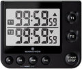 MARATHON Dual Digital Timer, 100-Hour Count Up/Down, Large Display