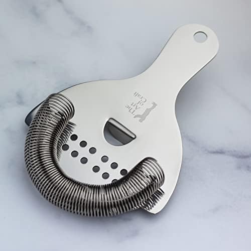 The Art of Craft Hawthorne Strainer: Stainless Steel Cocktail Strainer