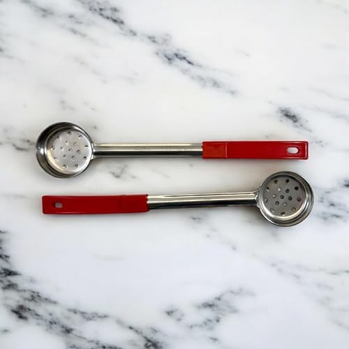 2 oz Slotted Stainless Steel Portion Control Ladle Spoodle -