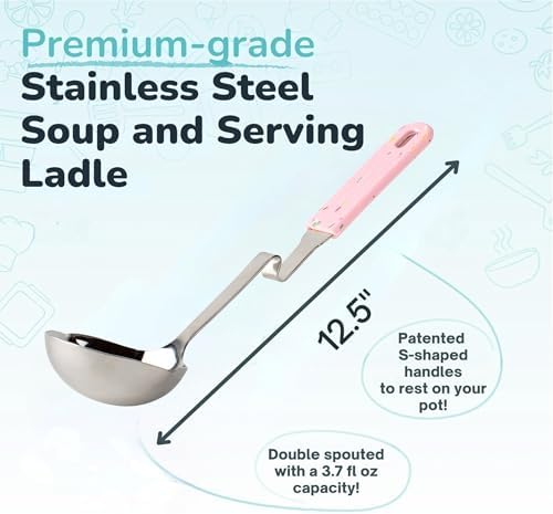 Souper Cubes Soup Ladle Stainless Steel