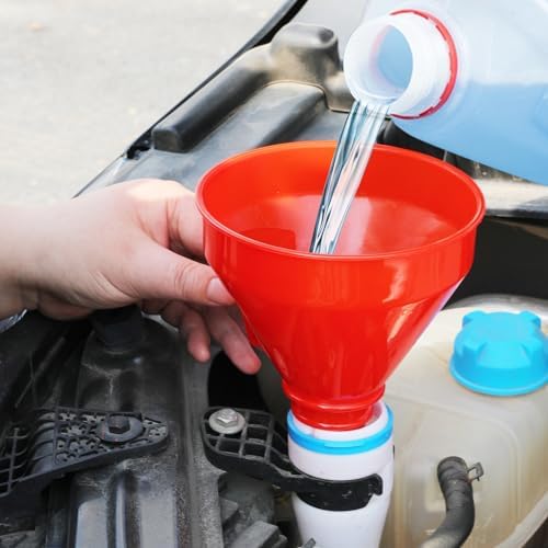 Wide Mouth Oil Funnel Flexible Fuel Funnel