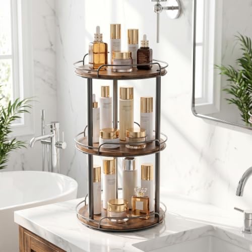 3-Tier Lazy Susan Spice Rack