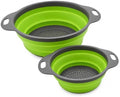 2-Piece Collapsible Colander Set, Large and Medium